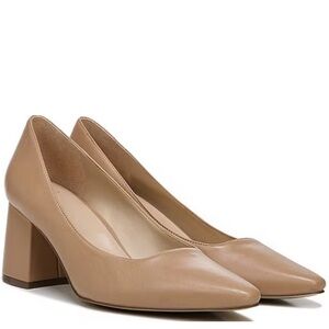 Naturalizer 27 EDIT Licia Leather Snip Toe Block Heel Dress, worn once.